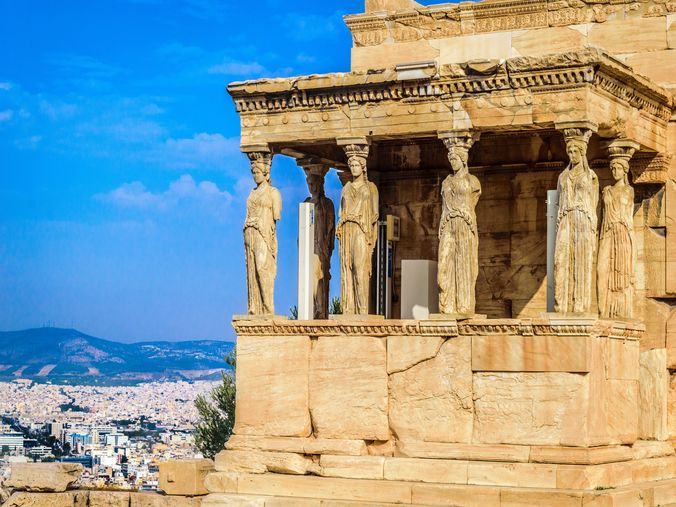 cariatide athenes acropole voyage culturel grece
