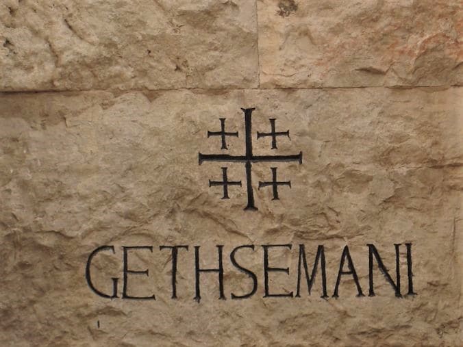 Gethsemani pèlerinage Jérusalem Terre Sainte