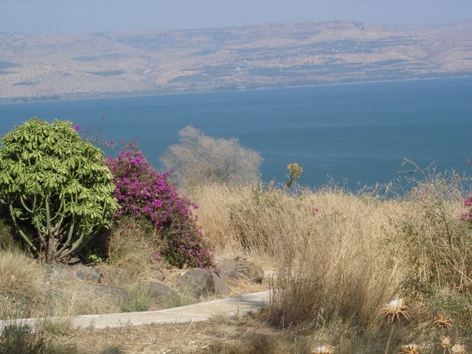 Chemin de randonnée en Galilée Terre Sainte