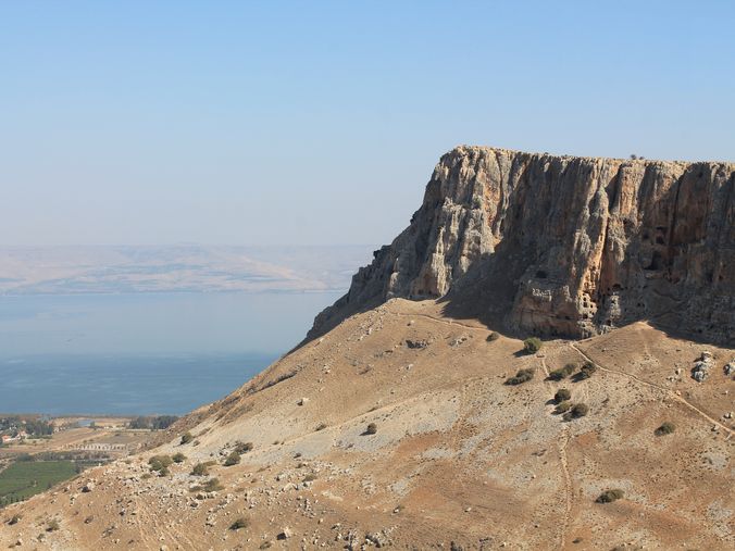 Pelerinage Mont Arbel Galilee Terre Sainte