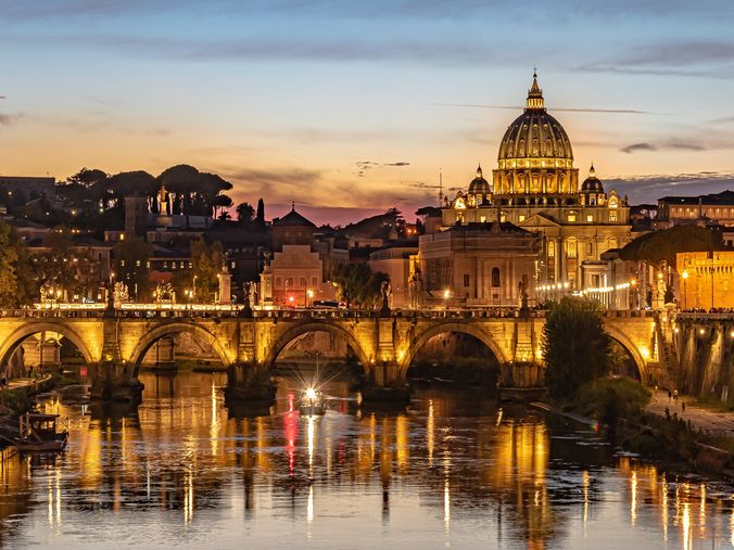 rome italie marche et spiritualité