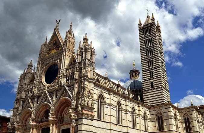 cathédrale de Sienne Italie marche spirituelle