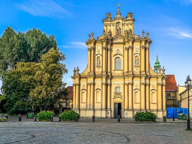 Eglise des visitandines Varsovie pelerinage pologne