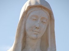 statue de medjugorje pelerinage catholique