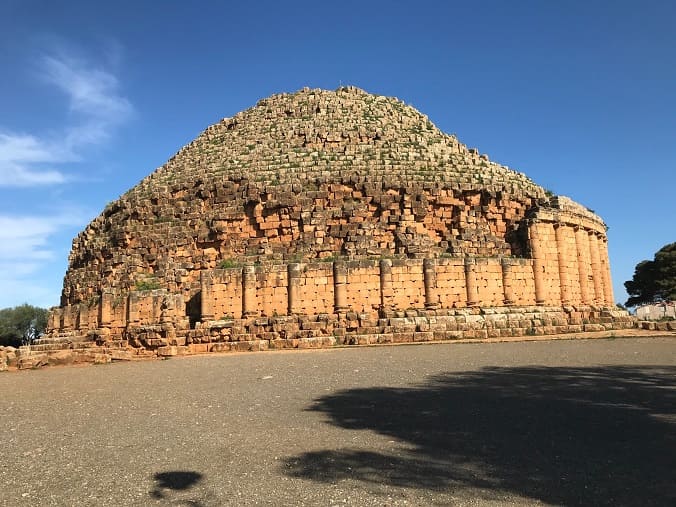 Mausolée Maurétanie voyage culturel Algérie 