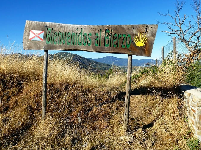 panneau el bierzo en galice pelerinage saint jacques