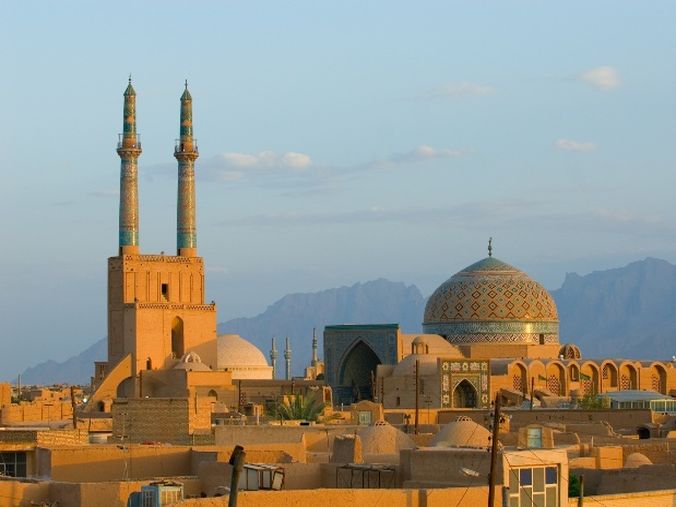 vue sur yazd voyage culturel iran