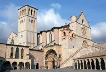 Saint François d'Assise voyage en Italie