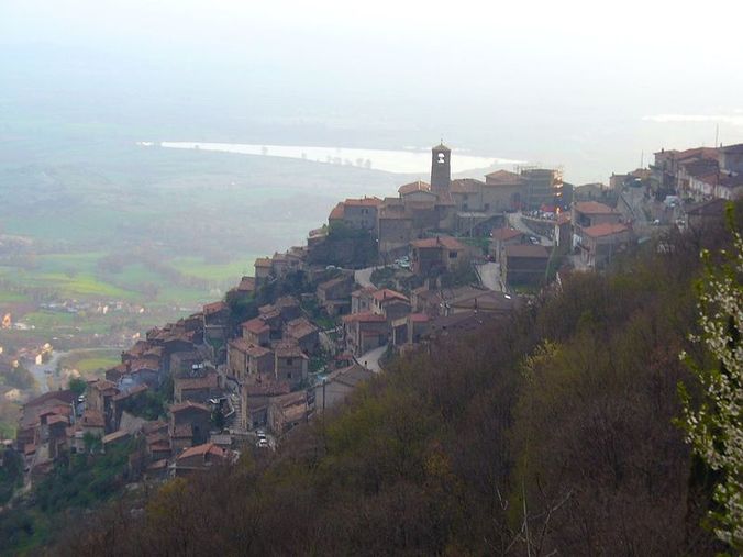 marche en Italie Poggio Bustone 