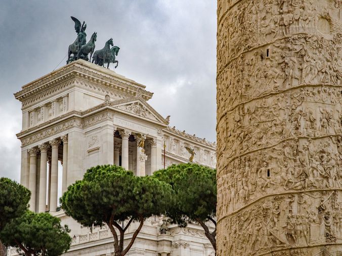 Italie Rome Pèlerinage en famille Piazza Venezia