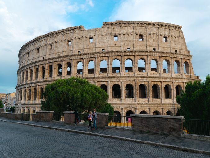Colisée de Rome Italie Pèlerinage