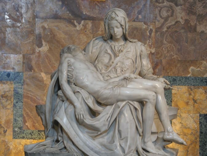 Pèlerinage Rome la Pieta Italie