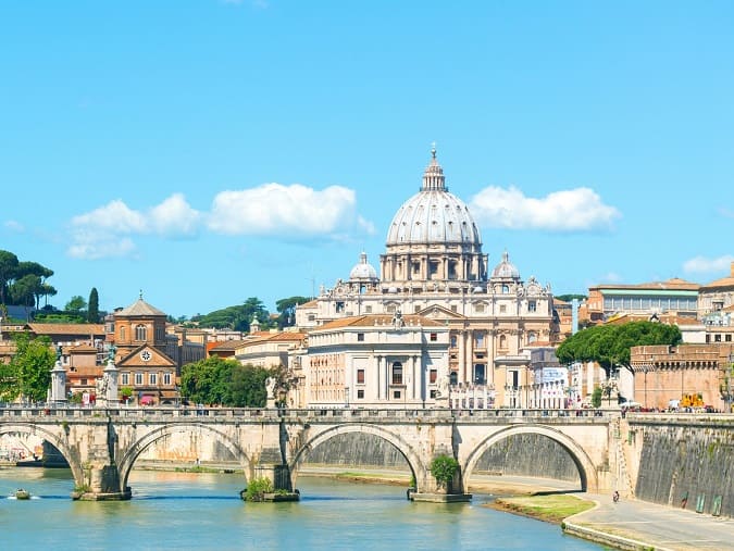 Pont Vittorio Emanuele II Rome pèlerinage 