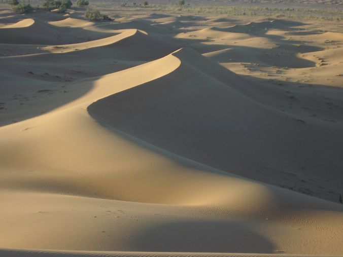 beauté des dunes de sables désert randonnée spirituelle