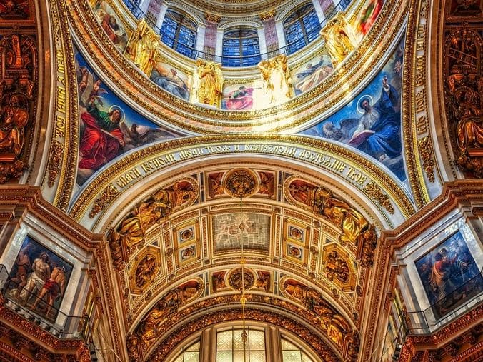pèlerinage coupole église Russie